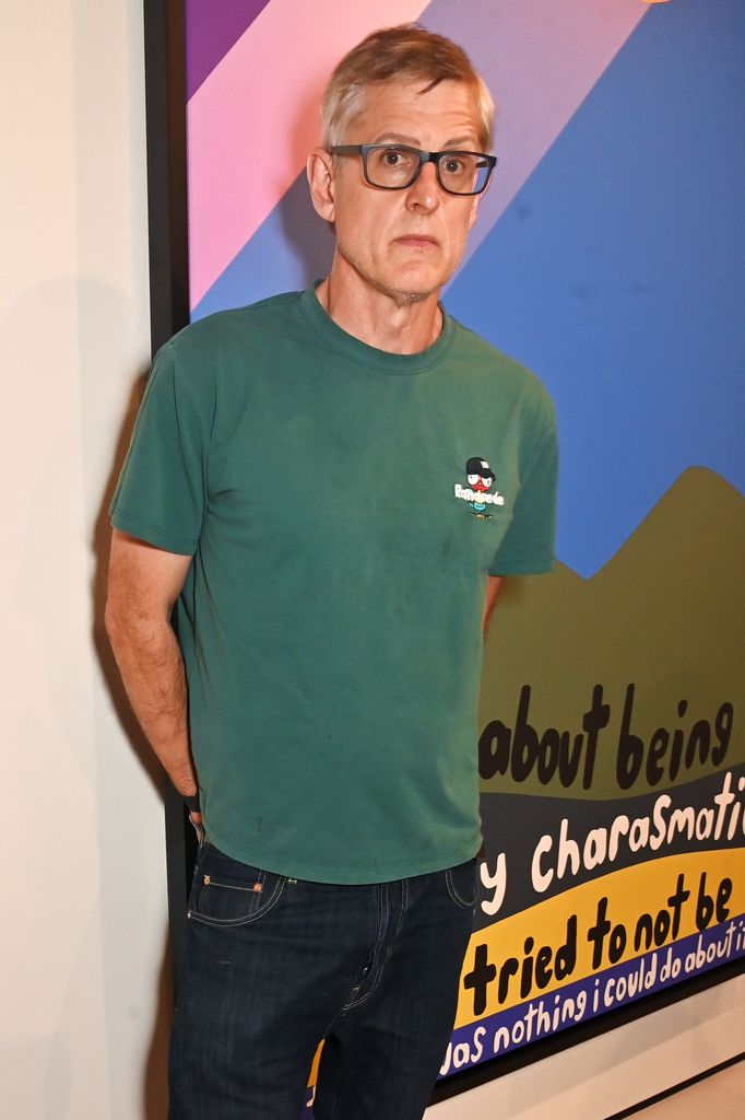 Louis Theroux also joined guests at the launch in Marylebone