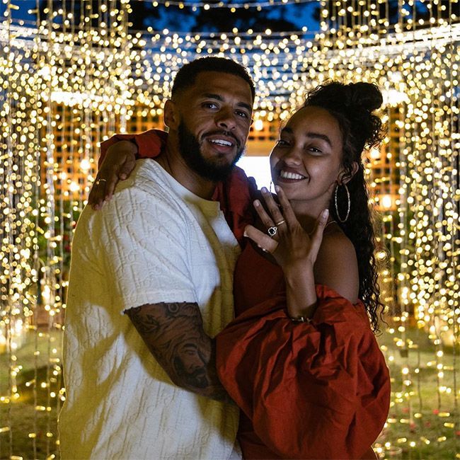 Leigh Anne Pinnock engaged Andre Gray