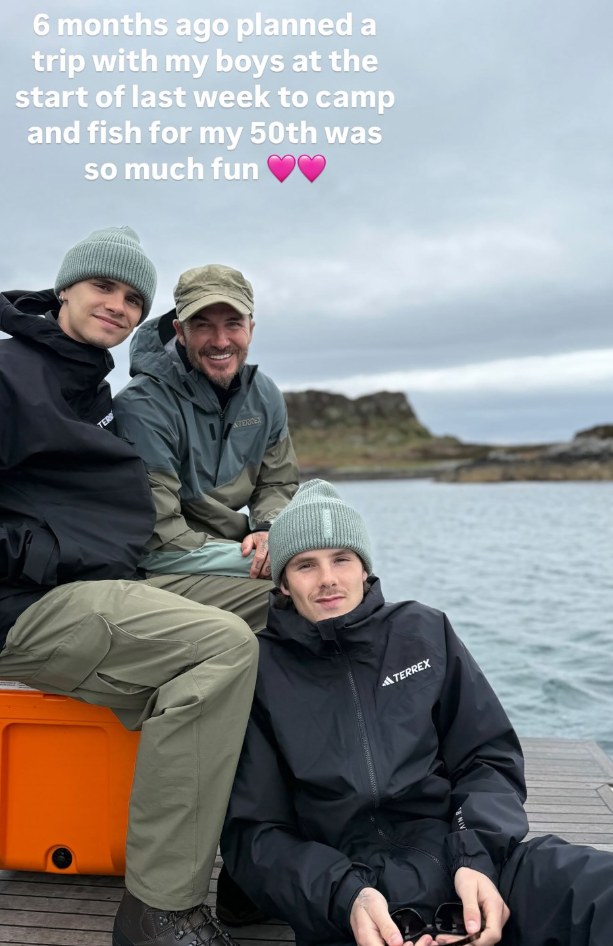David revealed that they planned the special 50th finishing trip 6 months ago