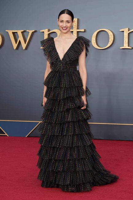 tuppence middleton at the downton abbey world premiere 2019