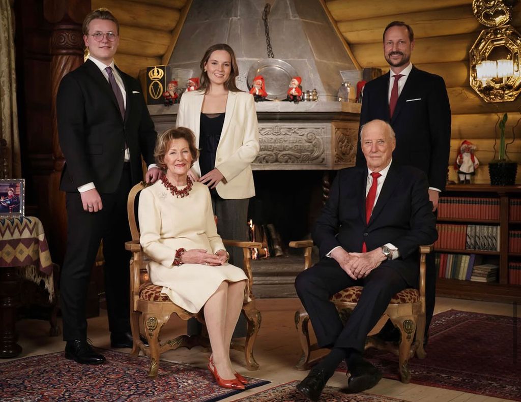 Last year's Norwegian Royal Family Christmas card