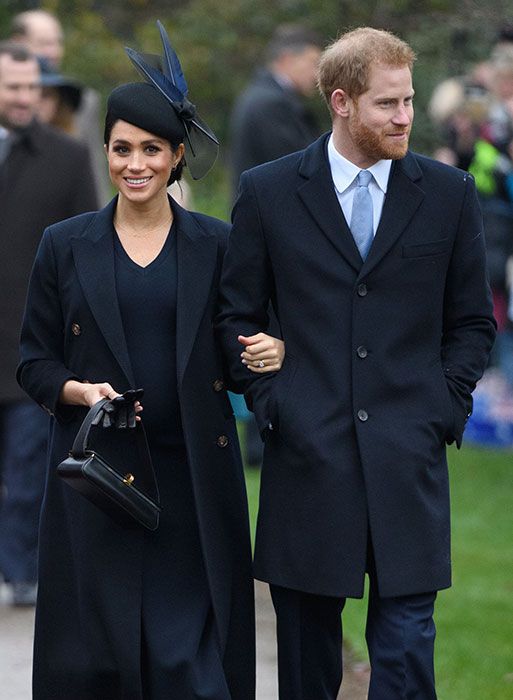 Meghan Markle and Prince Harry attend church at Sandringham 2018