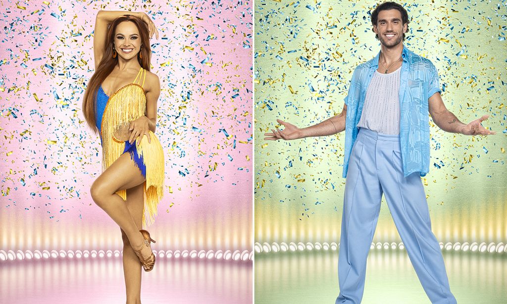 Split image of Alexis Carr and Julian Caillon