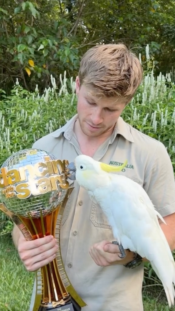robert irwin mirrorball trophy bird