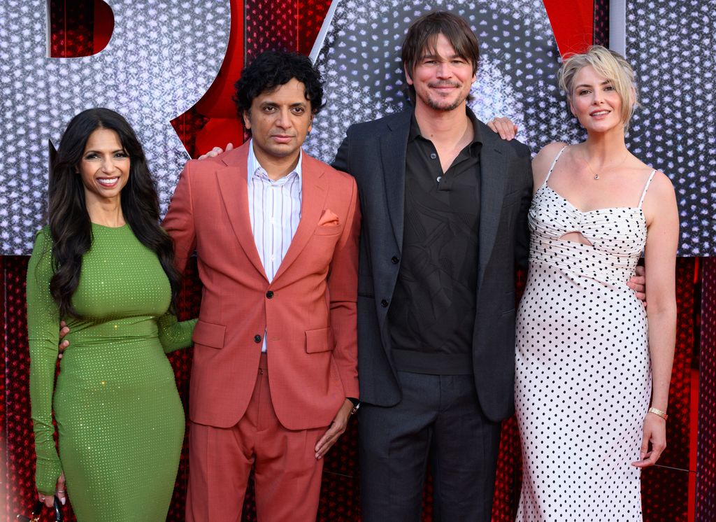 Bhavna Vaswani, M. Night Shyamalan, Josh Hartnett and Tamsin Egerton