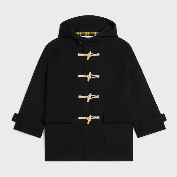 CELINE egg-shaped duffle-coat IN DOUBLE FACE CASHMERE