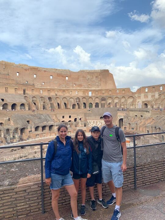 We had a fascinating visit to Rome's Colosseum