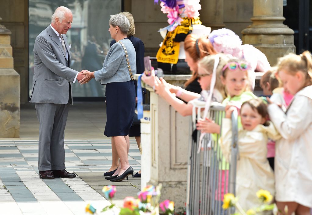 king charles meeting locals in southport 