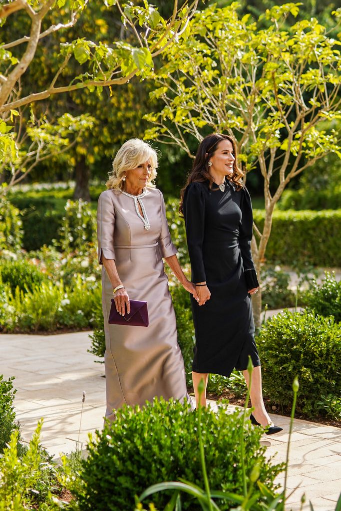 US First Lady Jill Biden and her daughter Ashley