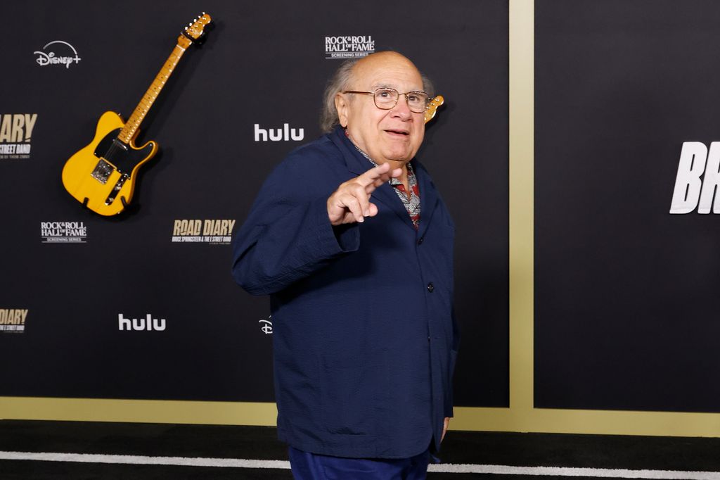 Danny DeVito attends the Los Angeles Premiere of "Road Diary: Bruce Springsteen & the E Street Band" at Academy Museum of Motion Pictures on October 21, 2024 