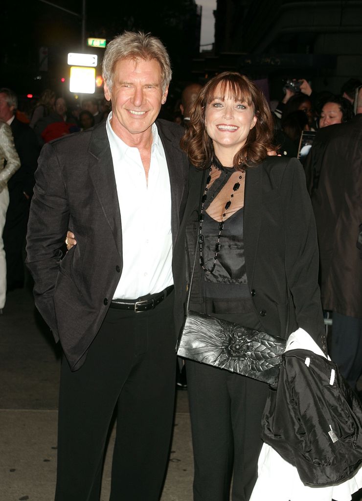 NEW YORK - MAY 21:  Harrison Ford and Karen Allen arrive at the "Indiana Jones and the Kingdom of the Crystal Skull" fan screening at AMC Lincoln Sqaure on May 21, 2008 in New York City.  (Photo by Jim Spellman/WireImage)