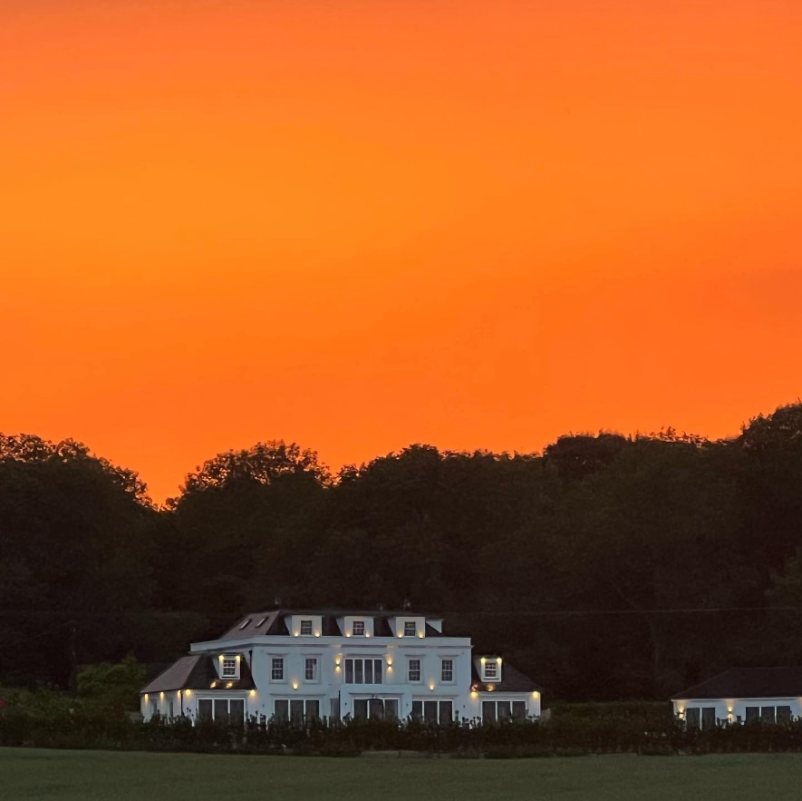 Mark and Michelle's home is a hotspot for golden sunrises