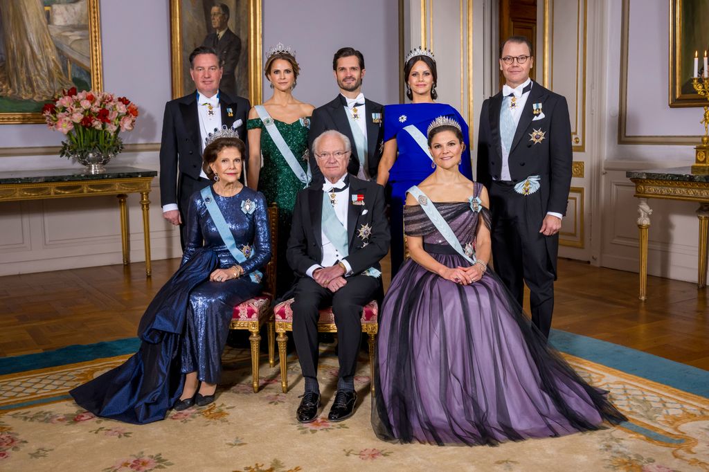 Princess Madeleine is bewitching in twinkling tiara and most dramatic ...