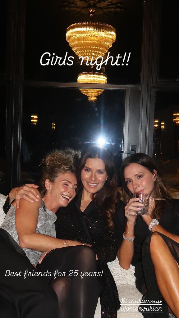 Tana Ramsay and Victoria Beckham 