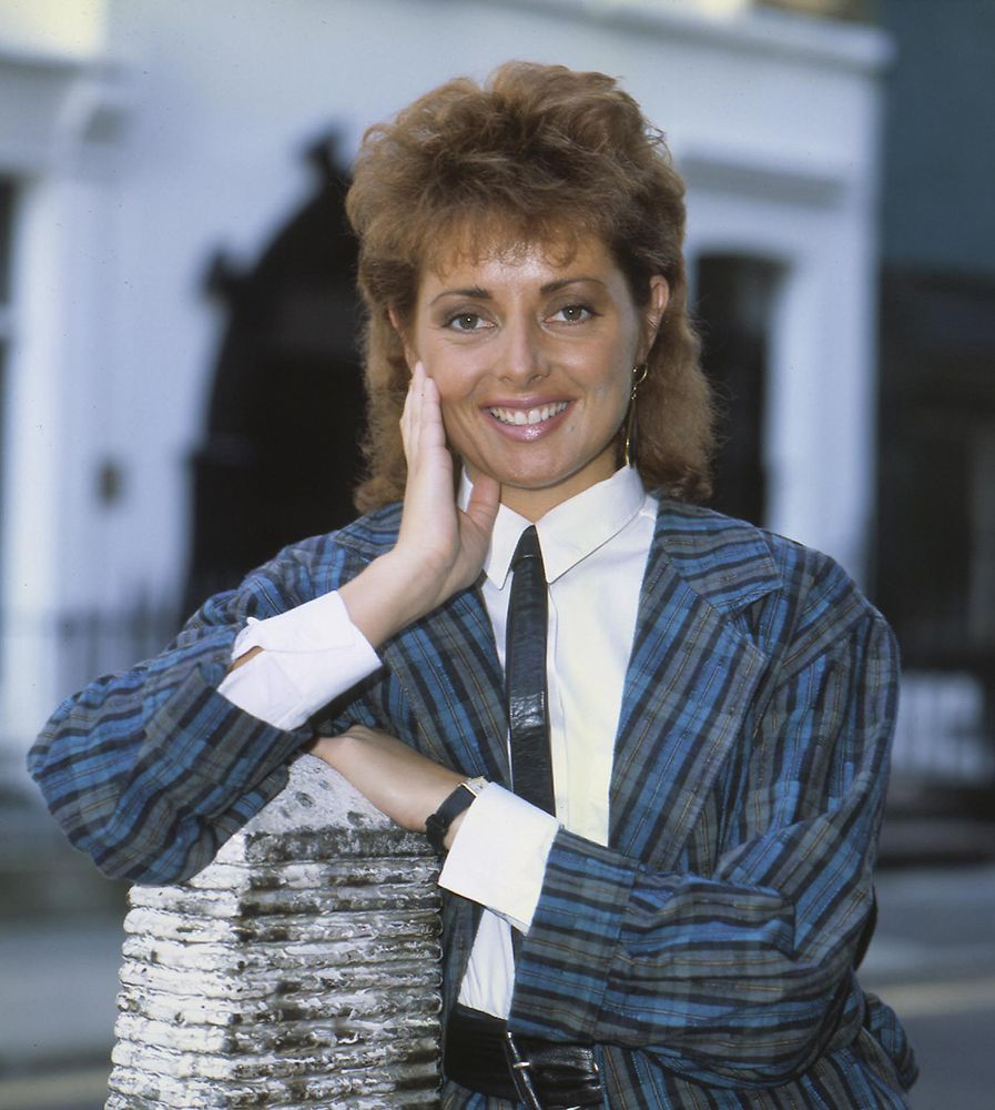 Carol Vorderman pictured in 1985