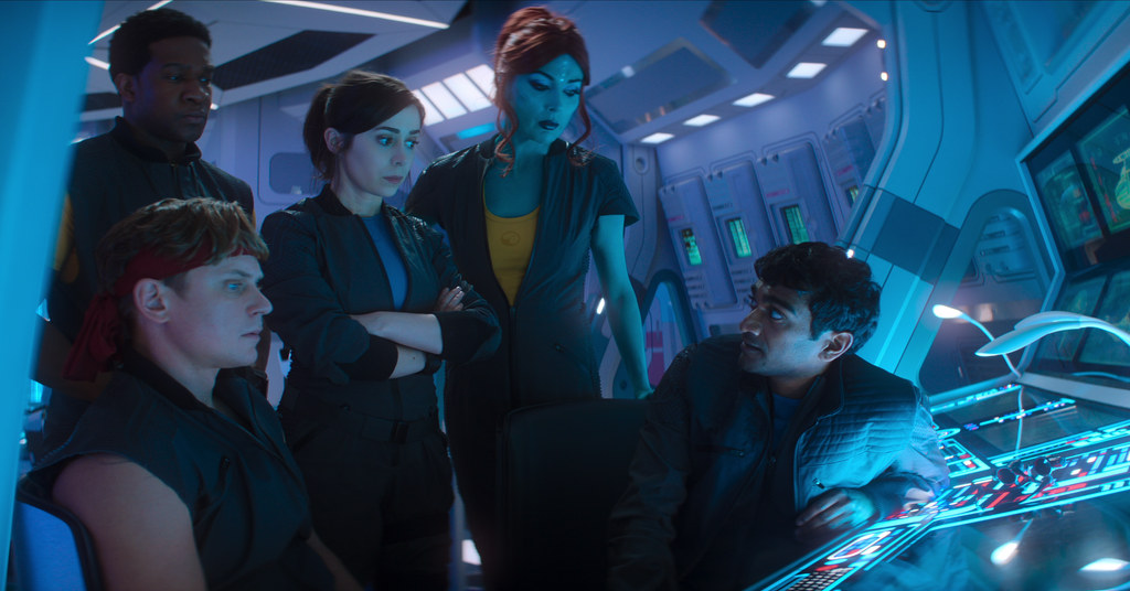 The crew of the USS Callister in Black Mirror season 7