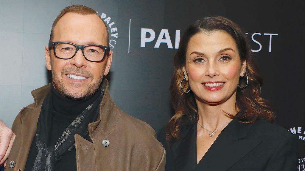 Donnie Wahlberg and Bridget Moynahan at Paley Fest