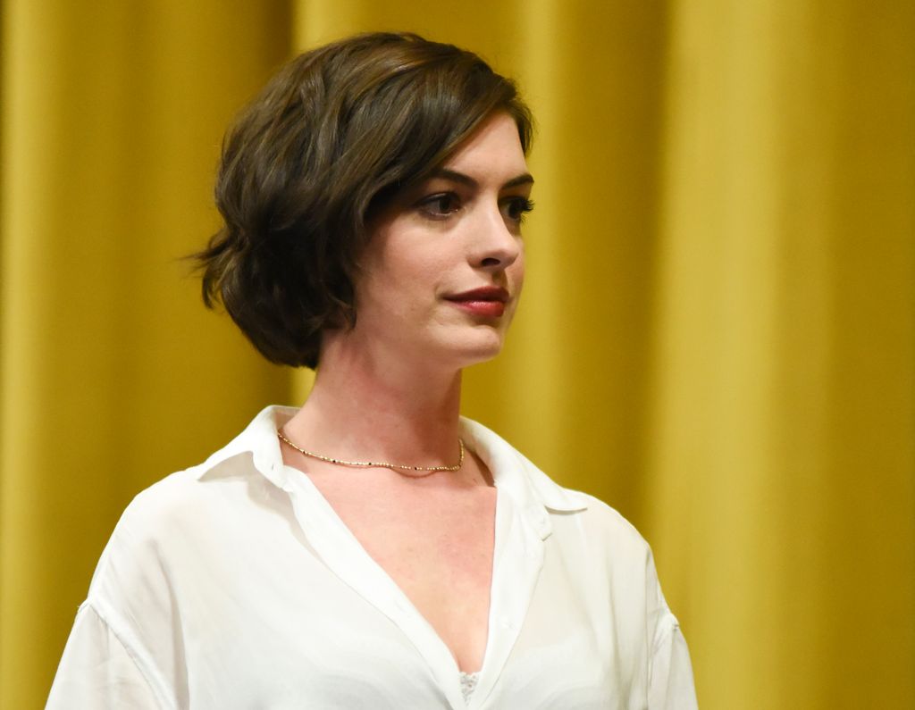 Anne Hathaway in 2015, the year she had a miscarriage