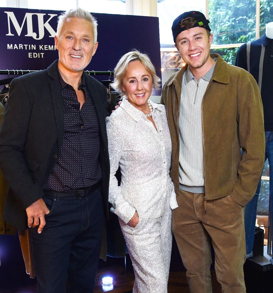 Shirlie and Martin Kemp with their son Roman