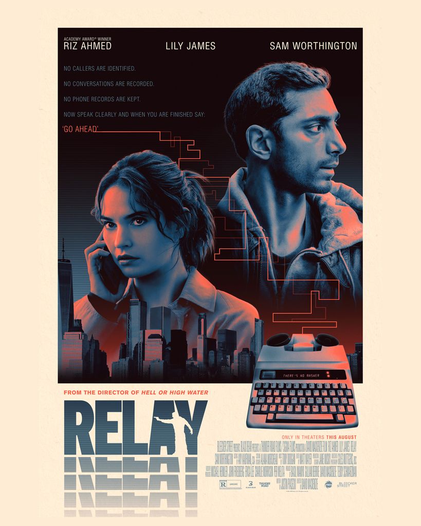 Relay is released in the UK on 22 August
