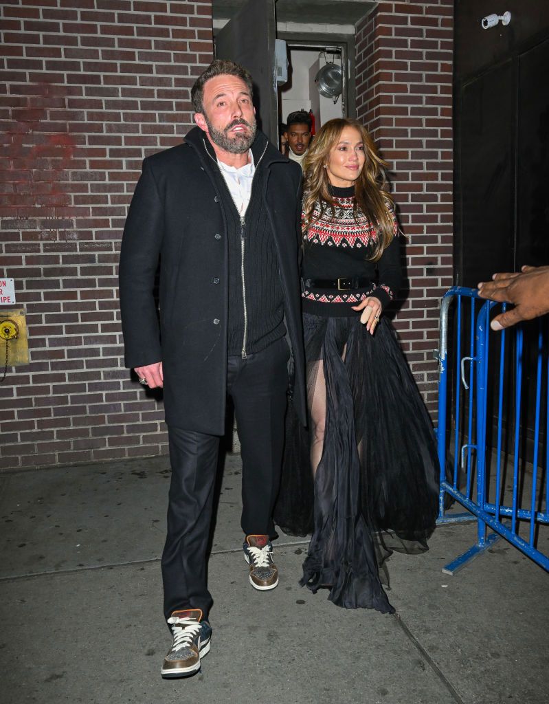 Jennifer Lopez and Ben Affleck in NYC 2022
