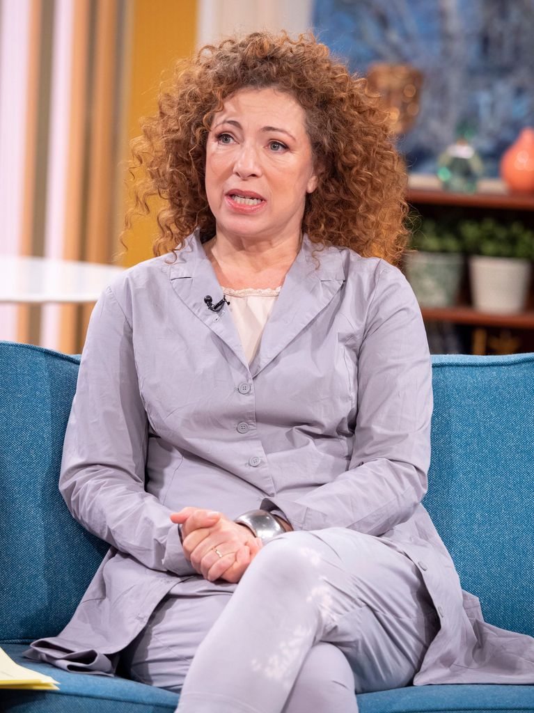 Editorial use only
Mandatory Credit: Photo by Ken McKay/ITV/Shutterstock (10120147as)
Alex Kingston
'This Morning' TV show, London, UK - 26 Feb 2019
ALEX KINGSTON: "I DON'T WANT THERE TO BE AN ER REUNION"
She's known for starring alongside George Clooney in ER, and travelling through time and space in Doctor Who, but now Alex Kingston is returning to the West End in new play Admissions. She'll be telling us all about her new role, her struggles with ageism in Hollywood, and why an ER reunion won't be on the cards.