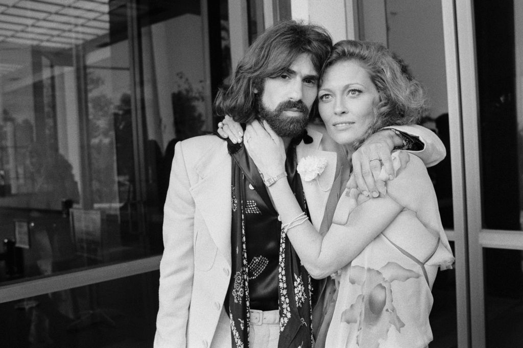 Peter Wolf and Faye Dunaway wedding