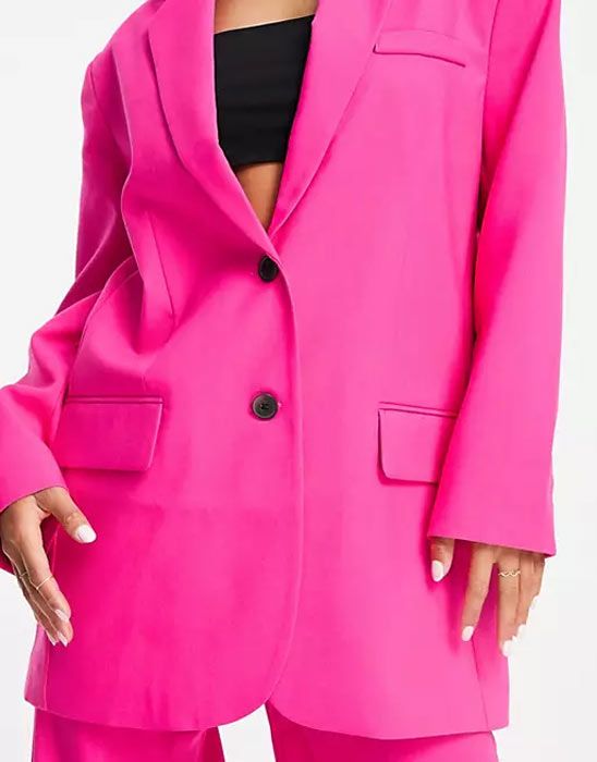 pink blazer asos