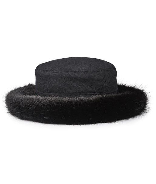 'Estate Faux Fur Hat in Black' by  Lock & Co Hatters