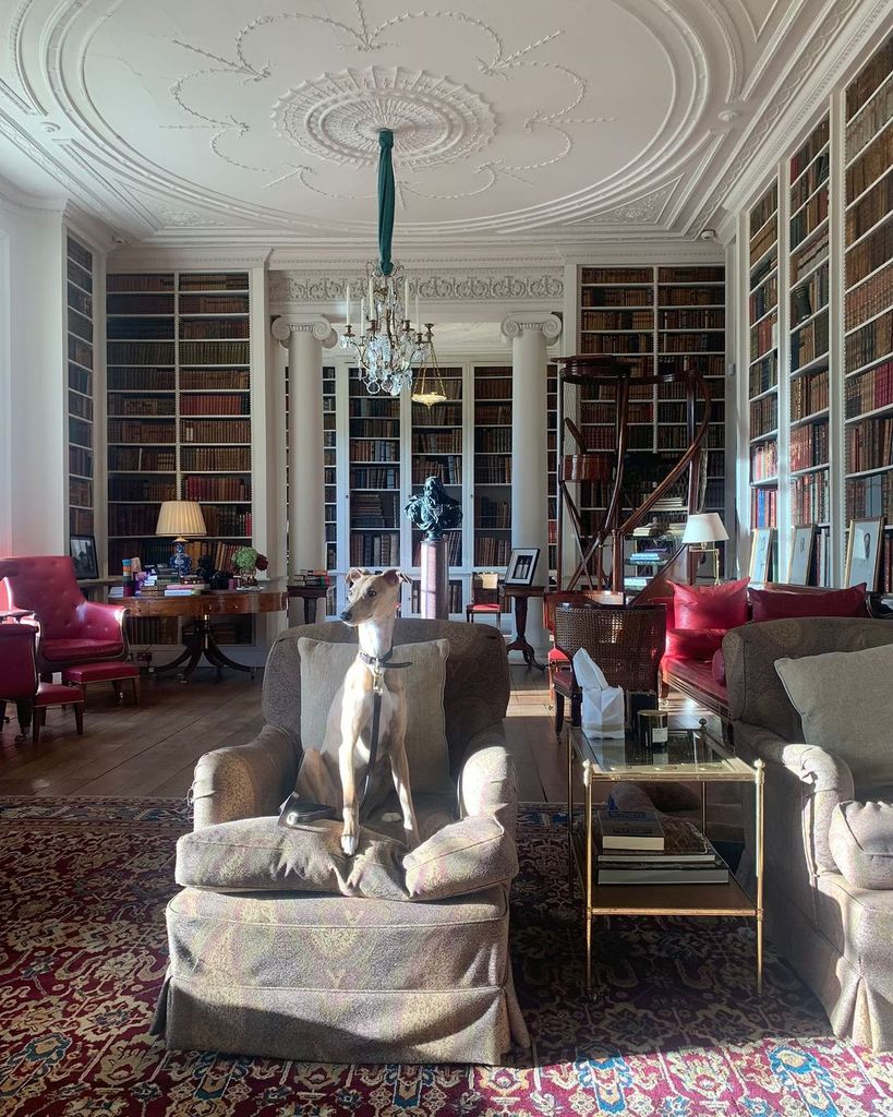 Charles Spencer's library at Althorp