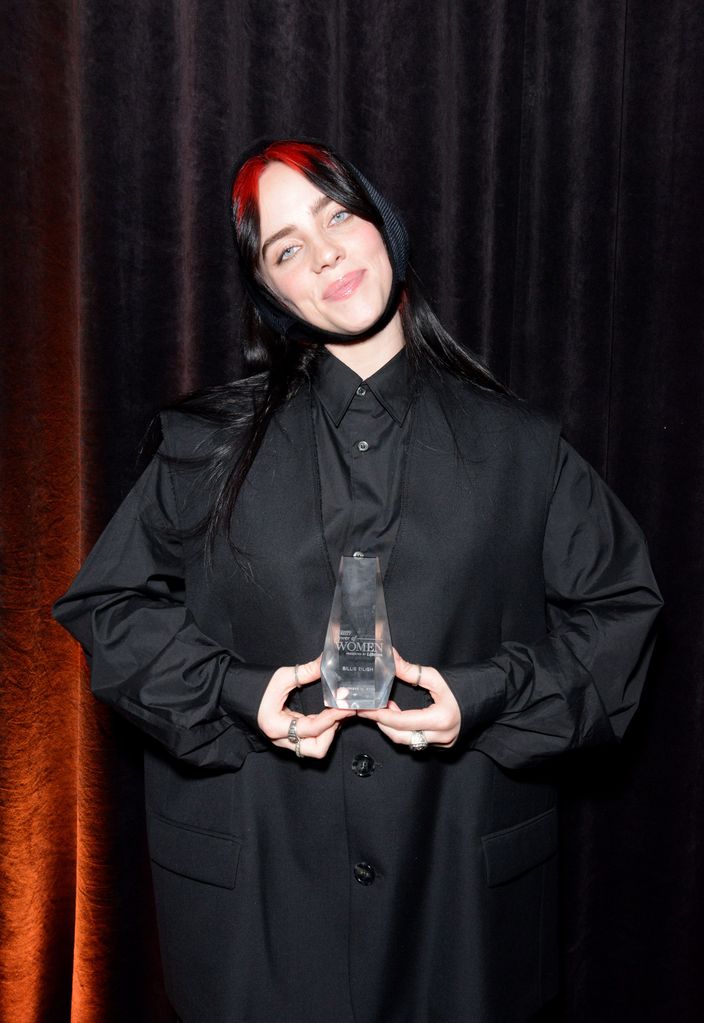 LOS ANGELES, CALIFORNIA - NOVEMBER 16: Honoree Billie Eilish attends Variety Power of Women Los Angeles presented by Lifetime at Mother Wolf on November 16, 2023 in Los Angeles, California. (Photo by Jon Kopaloff/Variety via Getty Images)
