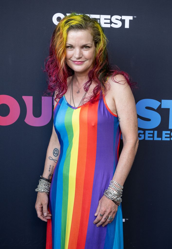 Executive producer Pauley Perrette attends the 2023 Outfest Los Angeles' - "Studio One Forever" Premiere at Harmony Gold on July 18, 2023 in Los Angeles, California.