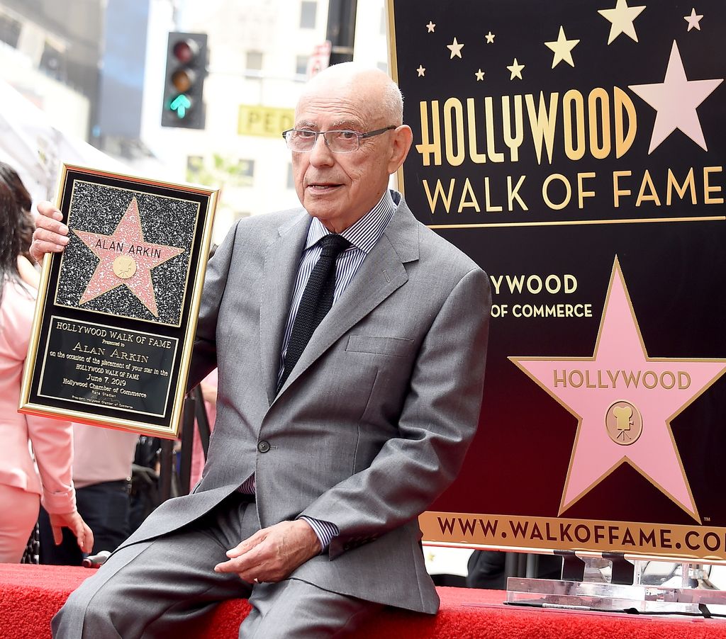 Alan Arkin is honored with a Star On The Hollywood Walk Of Fame