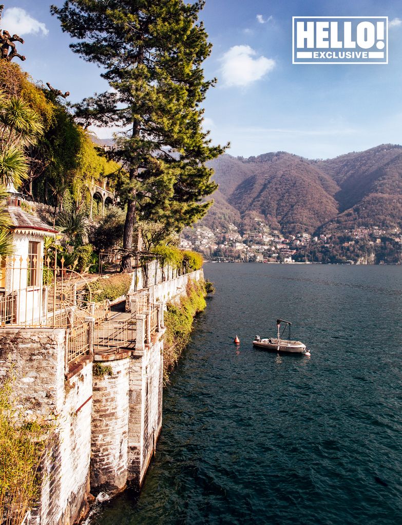 Erika Trojer's view from Lake Como home Villa Torno