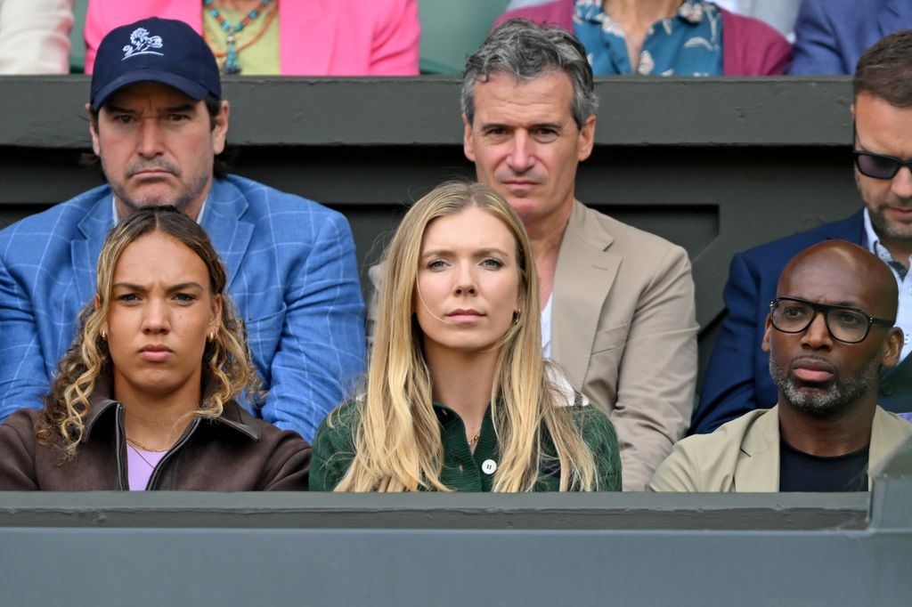 Katie Boulter attends day eight of Wimbledon
