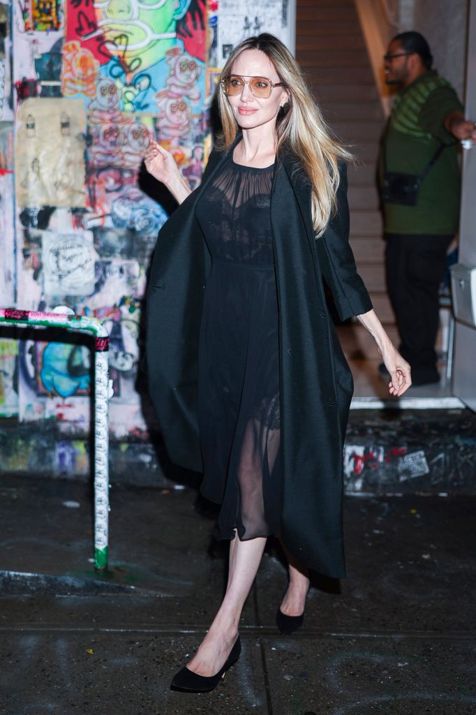 Angelina Jolie seen at Atelier Jolie in NoHo on May 14, 2025 in New York City. (Photo by Aeon/GC Images)