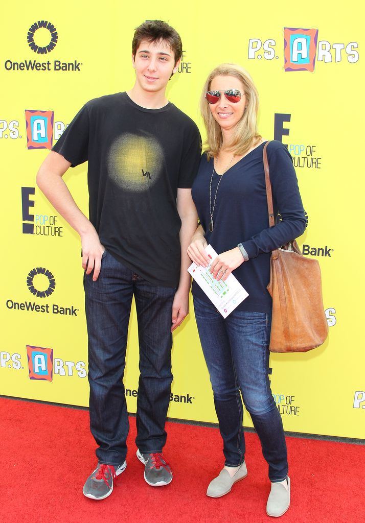 Lisa Kudrow's son on the red carpet 