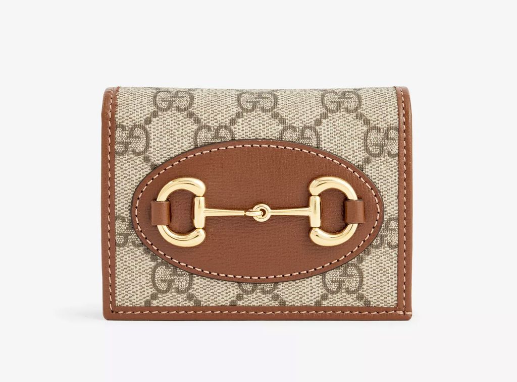 Gucci 1955 Horsebit Canvas Wallet