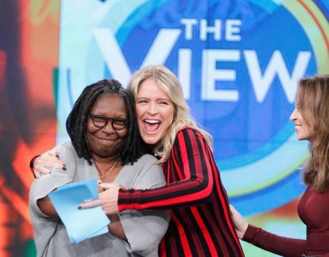 the view whoopi goldberg picture sparks reaction