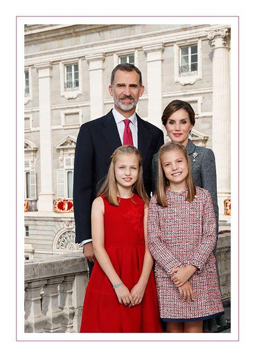 spanish royals christmas card