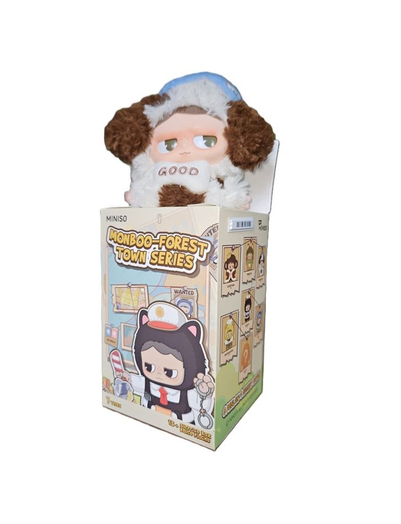 Monboo Forest Town Series Vinyl Face Plush Blind Box from Miniso