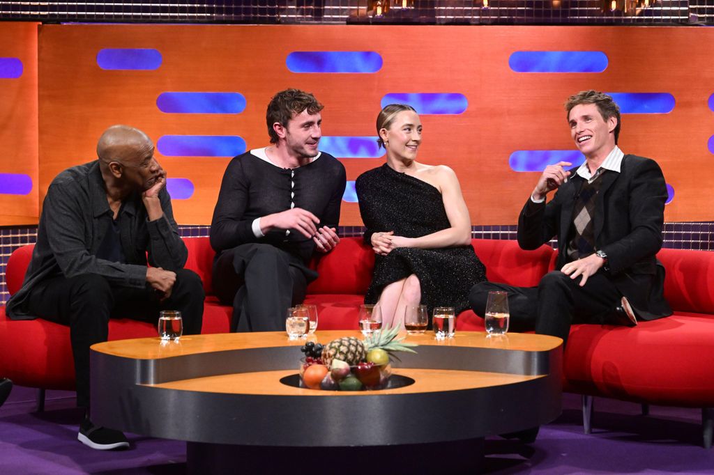 Saoirse Ronan appeared on The Graham Norton Show