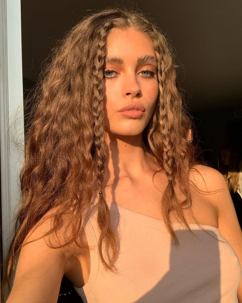 Moya palk selfie in sunlight