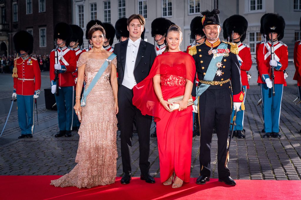 Danish royals at Danish royal theatre