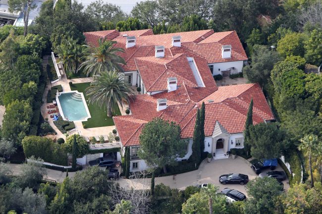 David Victoria Beckham Beverly Hills house