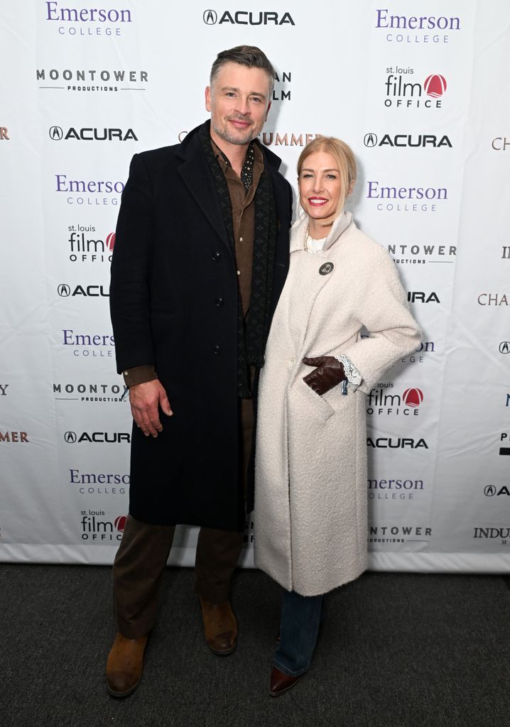 Tom Welling and Jessica Rose Lee Welling attend the Chasing Summer Premiere Party hosted by Acura at Acura House of Energy on January 26, 2026 in Park City, Utah