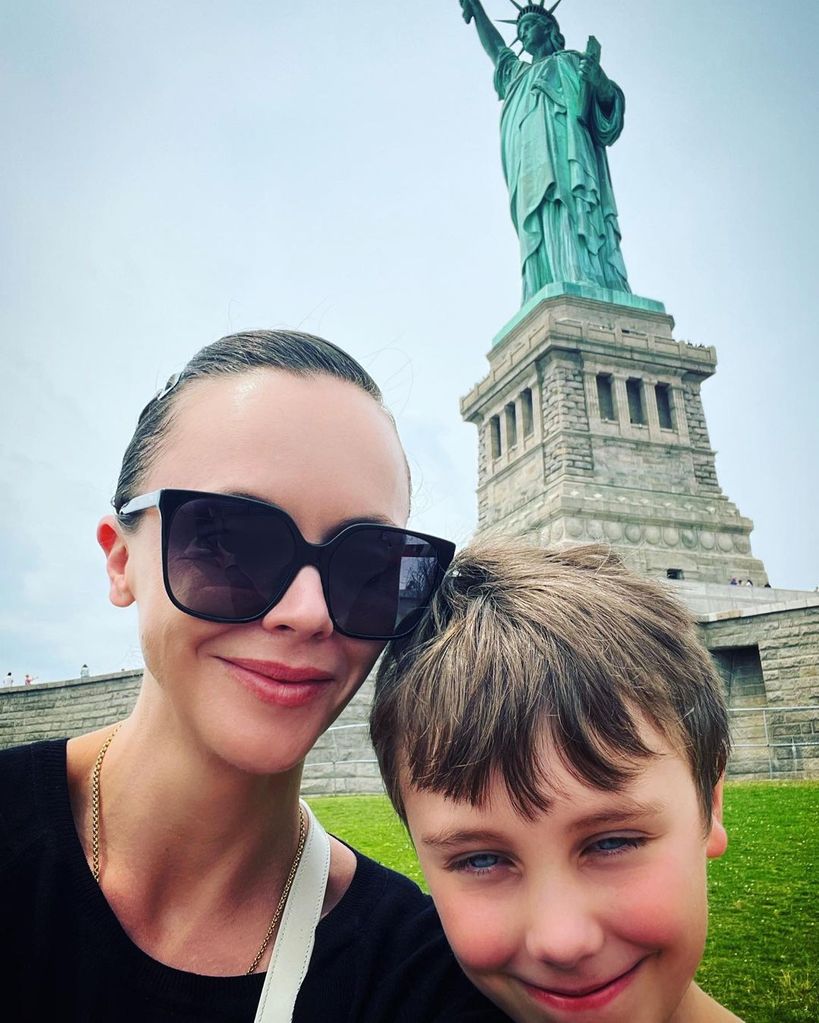 Christina and Freddie enjoy NYC