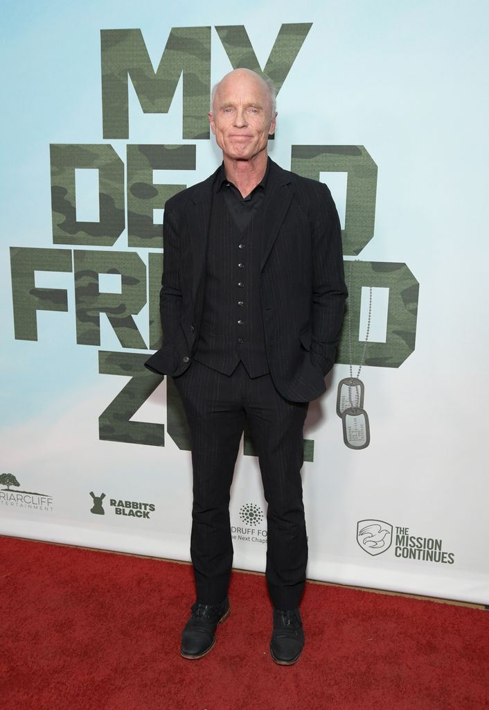 Ed Harris attends a Los Angeles special screening of "My Dead Friend Zoe" at Hollywood Legion Theater on February 24, 2025 in Los Angeles, California