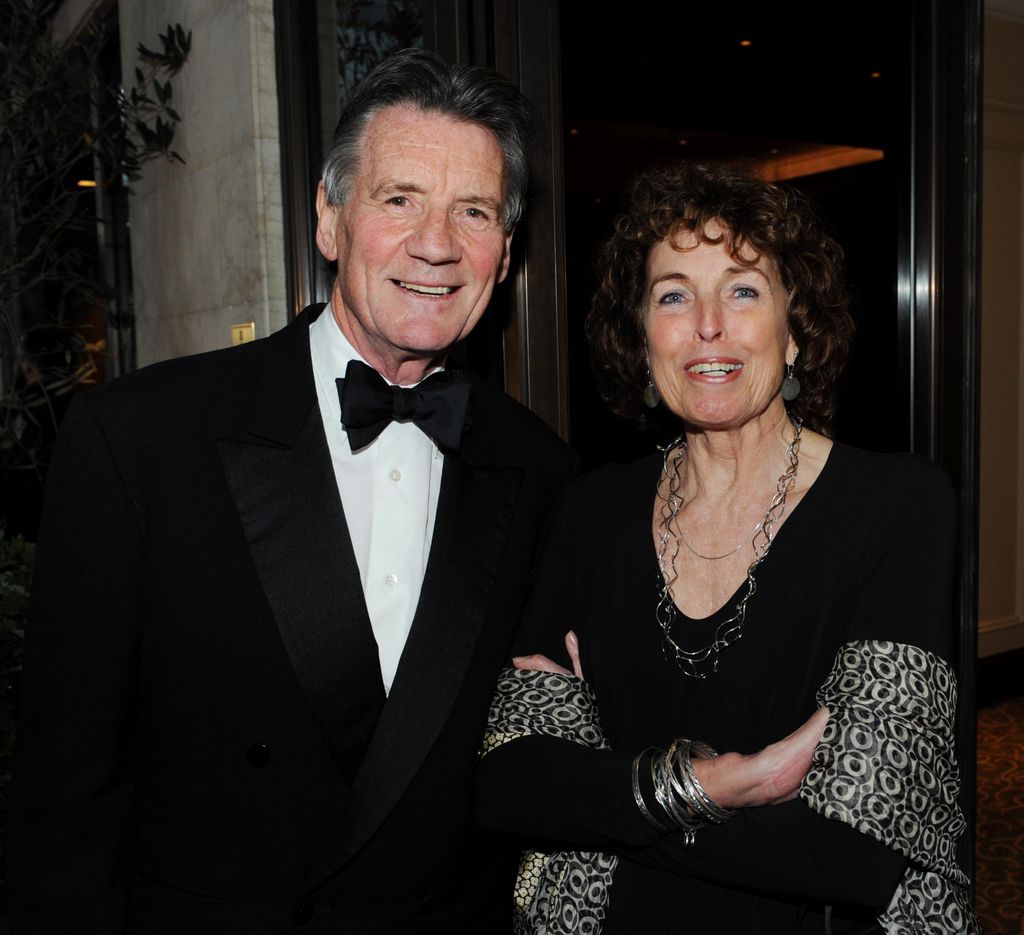 Michael Palin with His Wife Helen Gibbins at the Grosvenor House Hotel in 2009