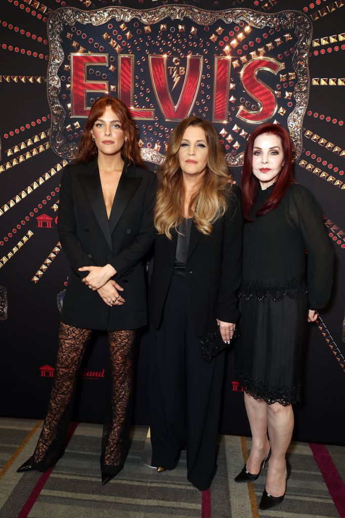 Riley Keough, Lisa Marie Presley and Priscilla Presley see at Warner Bros. Special Screening of ELVIS, Memphis, TN, USA - 11 June 2022